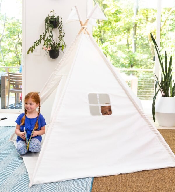 4-Foot Indoor Play Tent with Light - Image 3