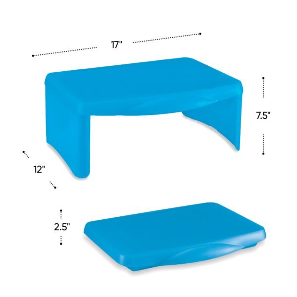 Portable Folding Lap Desk With Storage Activity Tray - Image 25