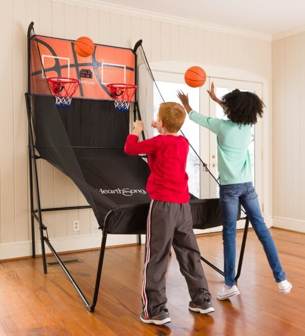 Double Free-Throw Basketball Challenge Game