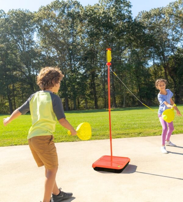 All-Surface Adjustable Classic Swingball Game - Image 9