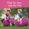 Inflatable Ride-On Hop 'n Go Unicorns - Image 16