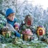 Fairy Village Set with 5 Houses and 10 Fairies - Image 3