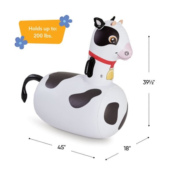 Inflatable Ride-On Hop 'n Go Makin’ Mooves Cow - Image 4