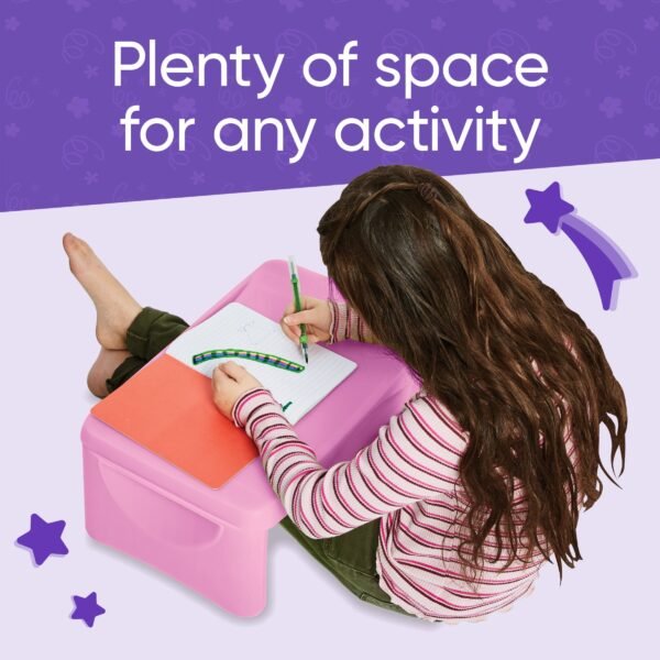 Portable Folding Lap Desk With Storage Activity Tray - Image 21