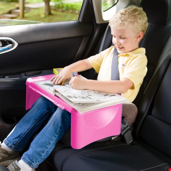 Portable Folding Lap Desk With Storage Activity Tray - Image 30