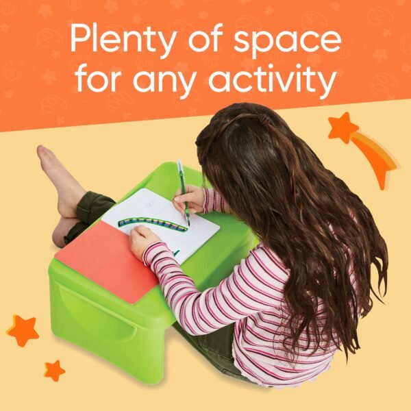 Portable Folding Lap Desk With Storage Activity Tray - Image 7