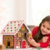 Wooden Gingerbread Advent House