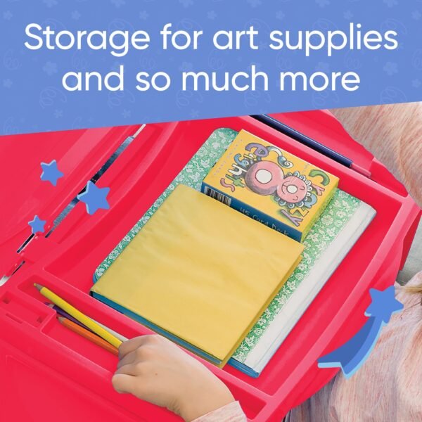 Portable Folding Lap Desk With Storage Activity Tray - Image 13