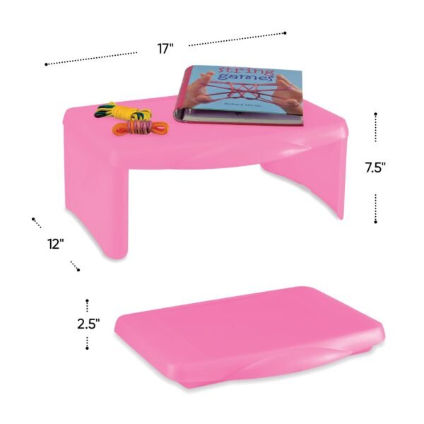 Portable Folding Lap Desk With Storage Activity Tray - Image 18