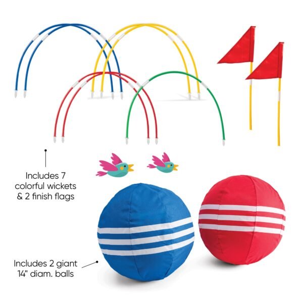 Giant Kick Croquet Game - Image 5