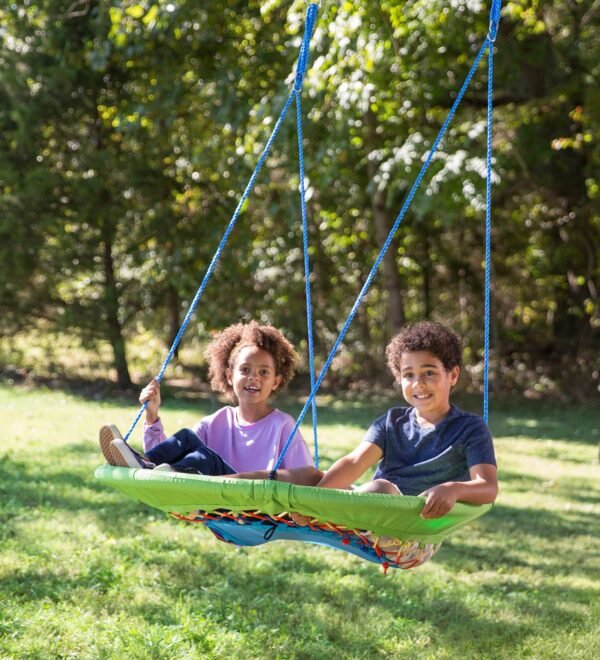 46-Inch Bright Mega  Adjustable Round Bungee Swing - Image 7