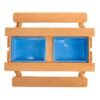 Wooden 2-in-1 Picnic Table Sensory Play Station - Image 7