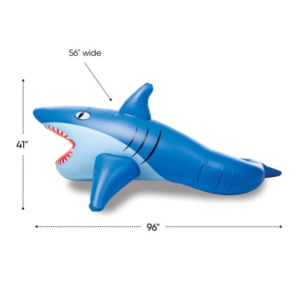 8-Foot Giant Inflatable Mister Shark Sprinkler - Image 3