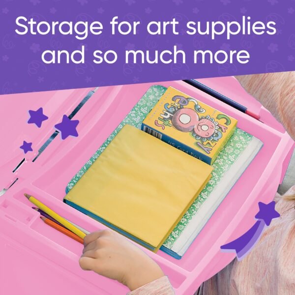 Portable Folding Lap Desk With Storage Activity Tray - Image 20