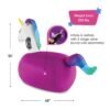 Inflatable Ride-On Hop 'n Go Unicorns - Image 4