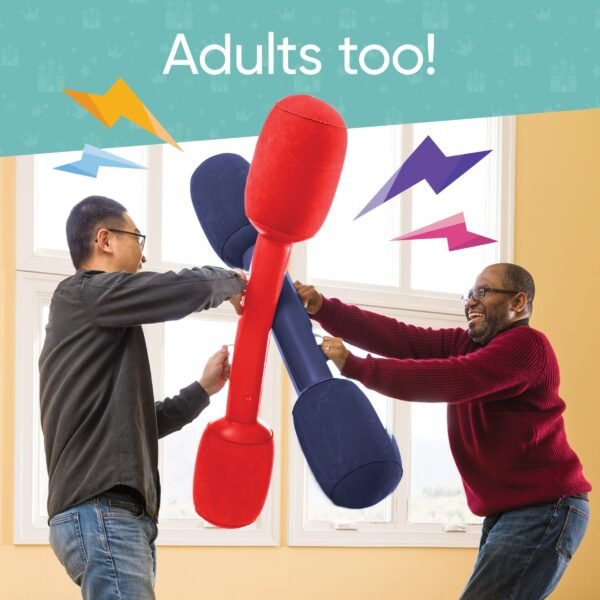 Balance Jousting Set with Inflatable Boppers - Image 4