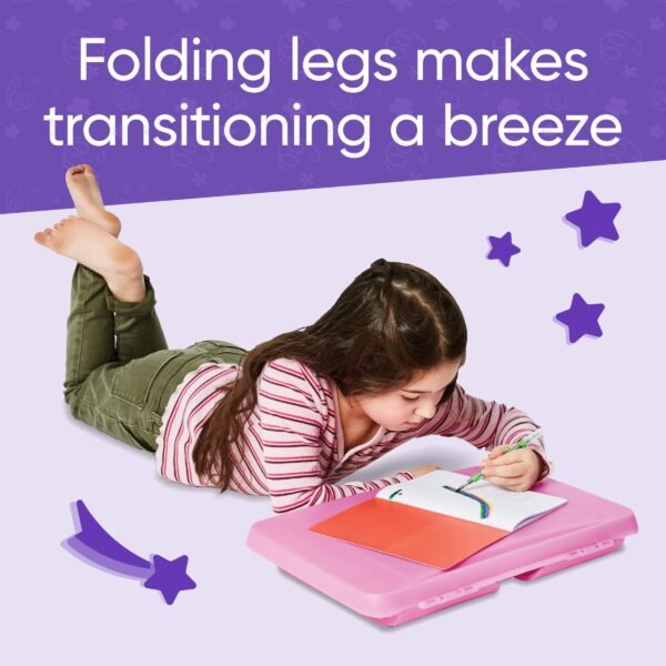 Portable Folding Lap Desk With Storage Activity Tray - Image 19