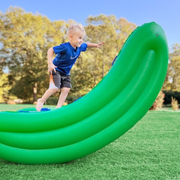 Rock With It! Giant 6-Foot Inflatable Curved Rocker - Image 2