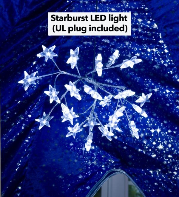 Galactic Bed Tent With Starburst LED Light - Image 5