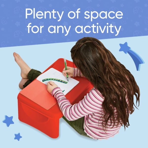 Portable Folding Lap Desk With Storage Activity Tray - Image 14
