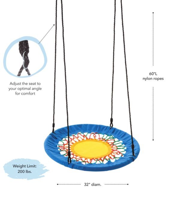 32-Inch Round Bungee Swing - Image 4