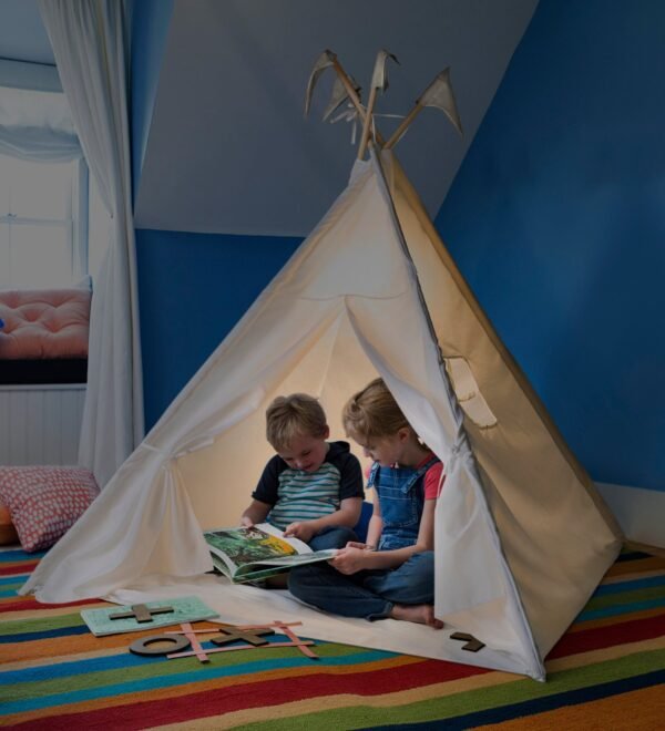4-Foot Indoor Play Tent with Light - Image 7
