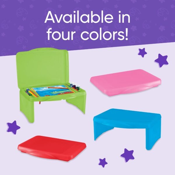 Portable Folding Lap Desk With Storage Activity Tray - Image 22
