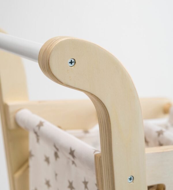 Wooden Shopping Cart - Image 4