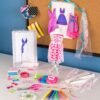 50-Piece Fashion Design Studio Kit with Mannequin