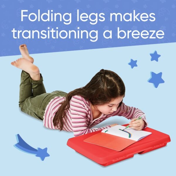Portable Folding Lap Desk With Storage Activity Tray - Image 12