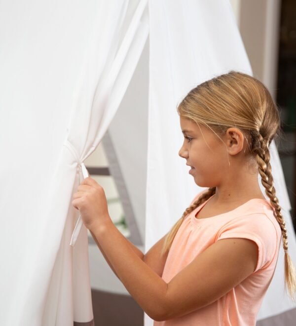 7-Foot A-Frame Tent with Sturdy Metal Poles - Image 5