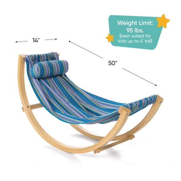 Lightweight Rocking Floor Hammock - Image 4